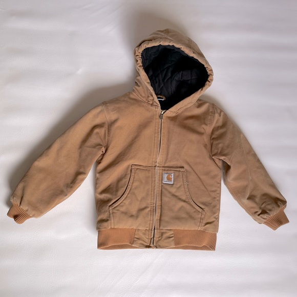 Carhartt Canvas Insulated Coat Kids 6 XS - Picture 1 of 8